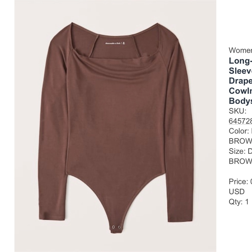 Abercrombie bodysuit